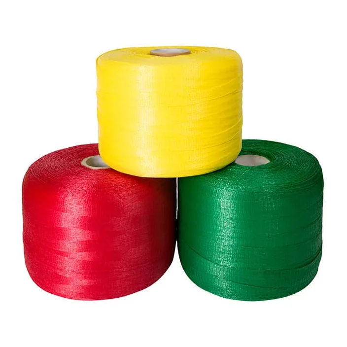 Rollos de malla tubular en distintos colores